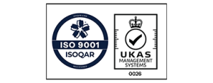 ISO 9001 certification badge